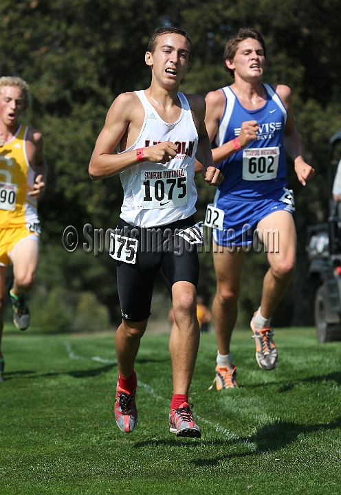 12SIHSD1-166.JPG - 2012 Stanford Cross Country Invitational, September 24, Stanford Golf Course, Stanford, California.